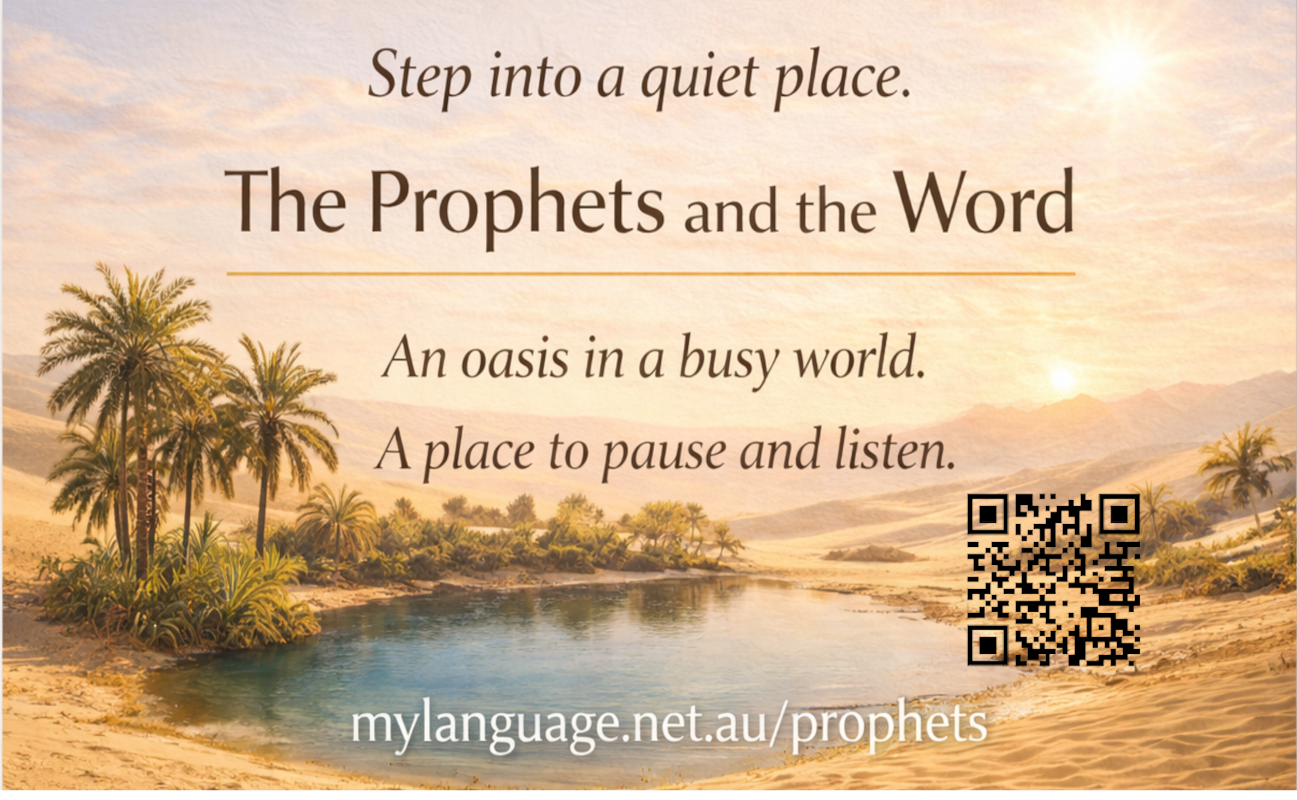 The Prophets and the Word card