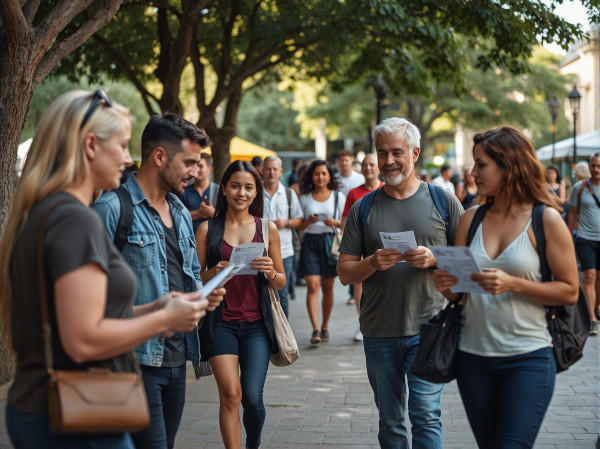 Inviting people to an evangelistic event